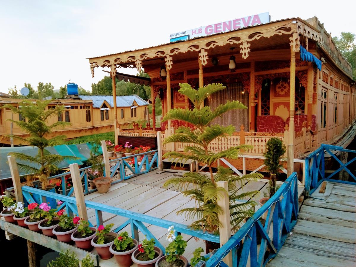 Heritage Geneva House Boat Srīnagar Exterior foto